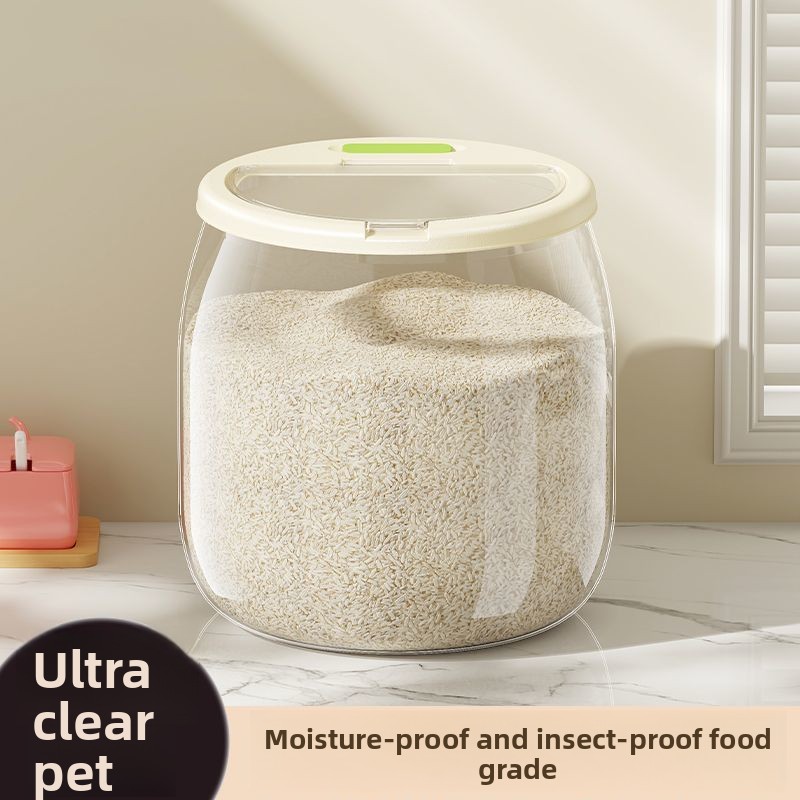 Food Storage Acrylic Containers - Seau à riz domestique scellé et