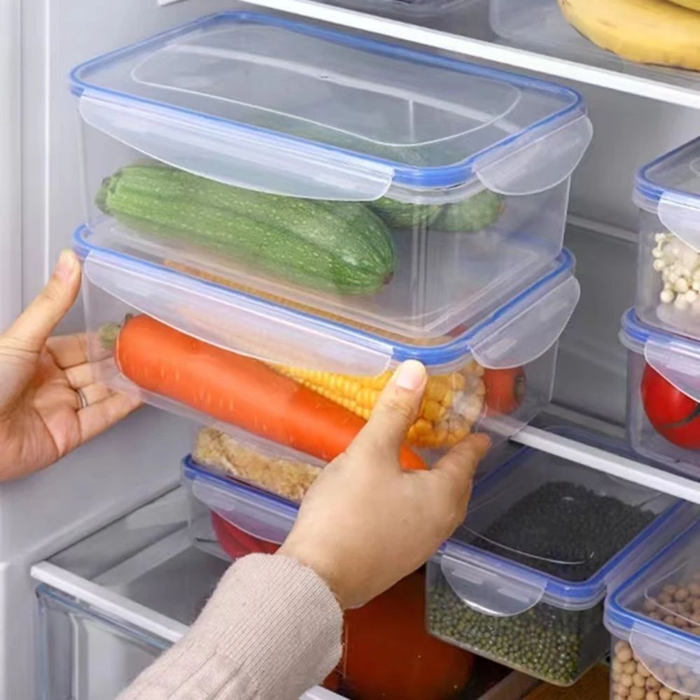 Food Storage Stackable Containers - Conteneurs alimentaires empilables, boîte à déjeuner