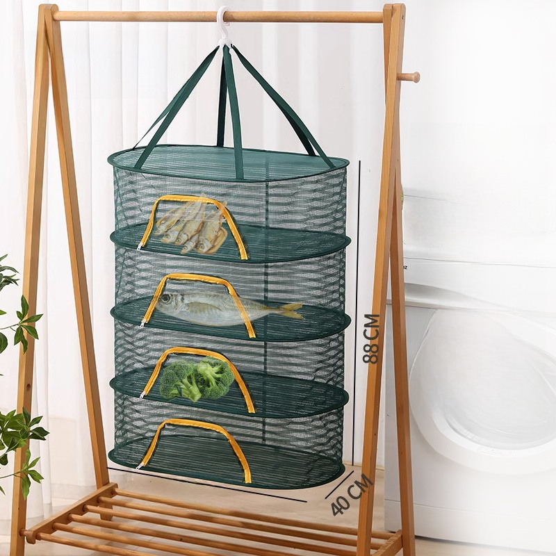 Food Storage Net - Égouttoir alimentaire multicouche épaissi, filet de