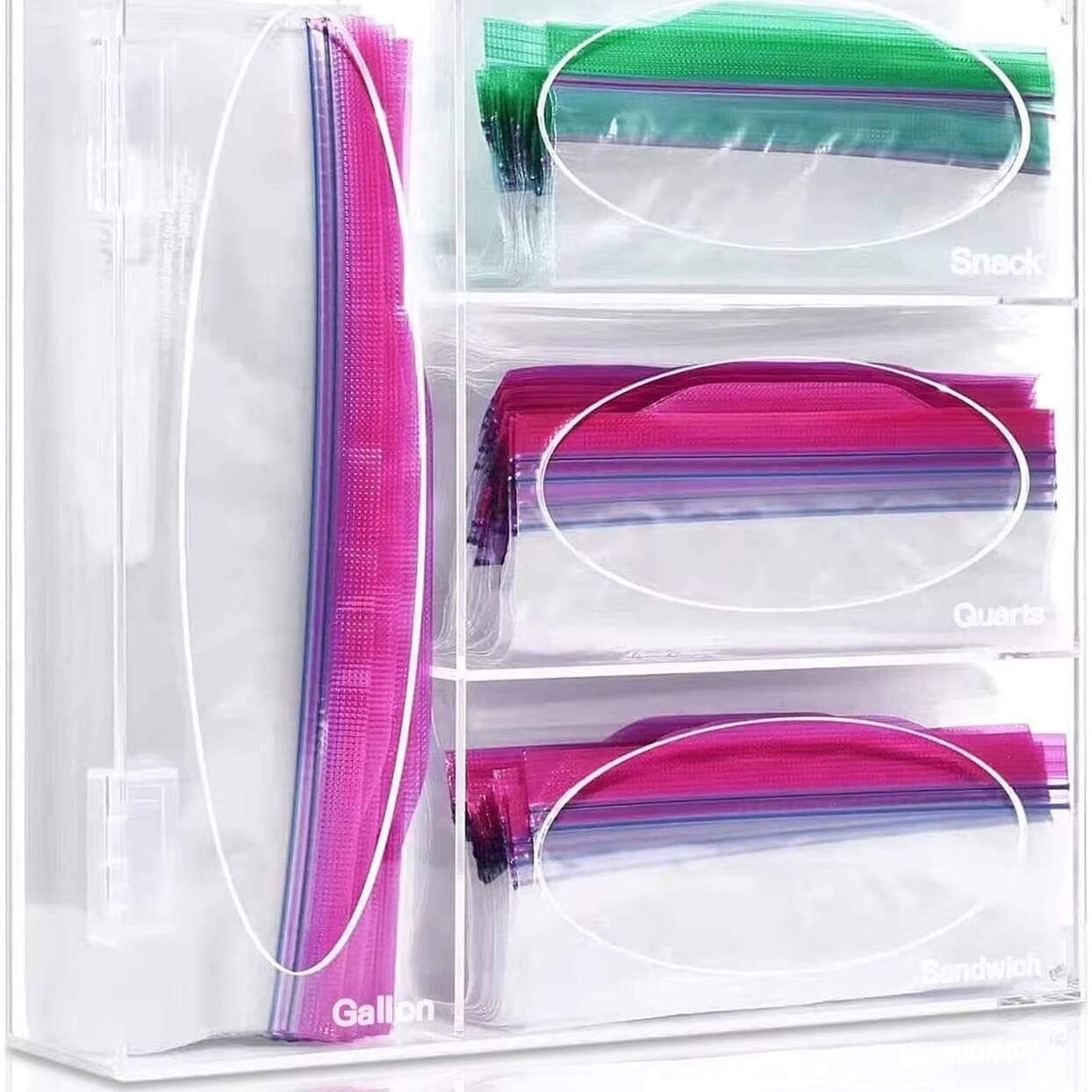 Food Storage Acrylic Containers - Sac de Rangement Alimentaire en Acrylique