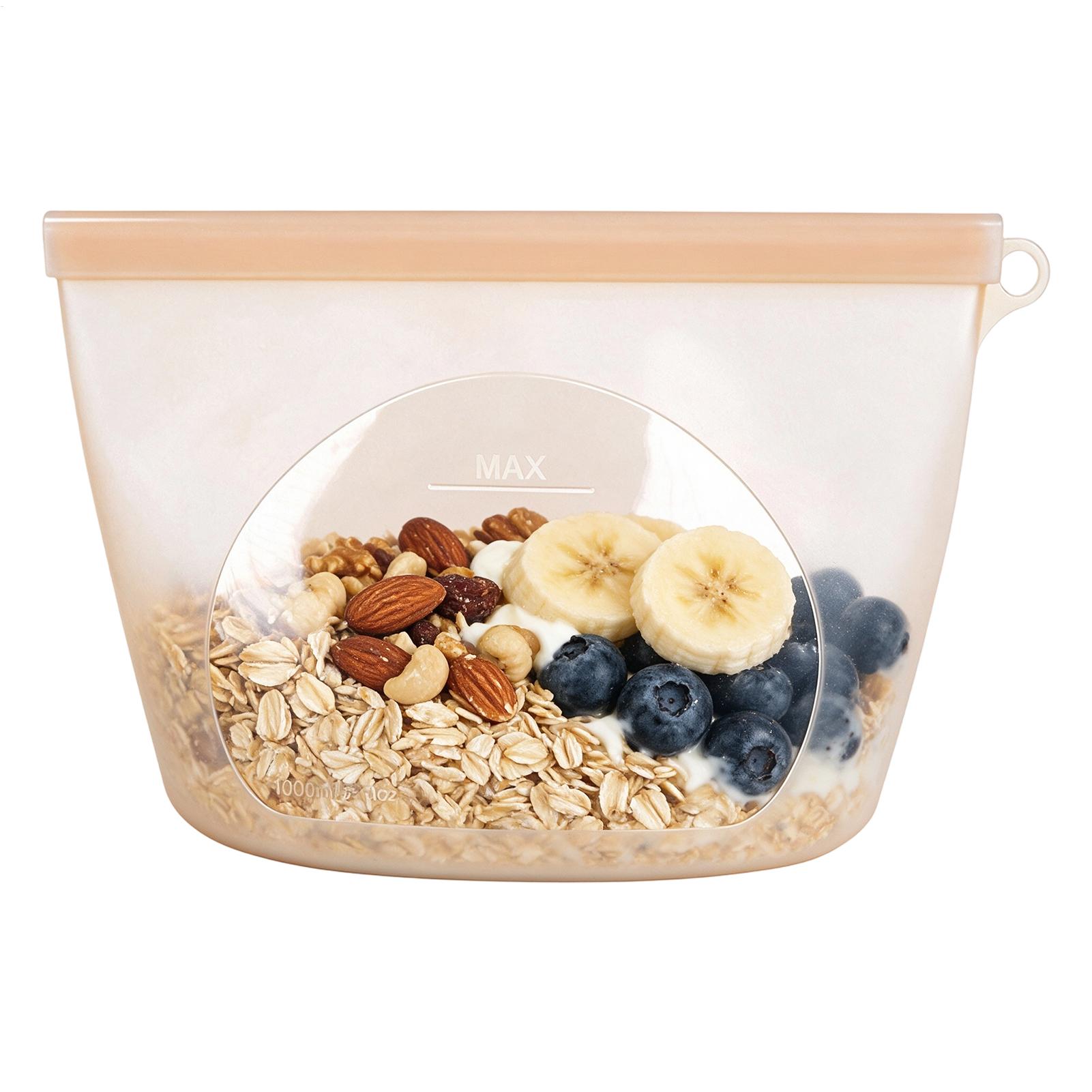 Food Storage Ziploc - Sacs en silicone pour le stockage