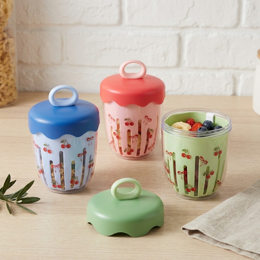 Food Storage Yogurt - Boîte à déjeuner portable en plastique