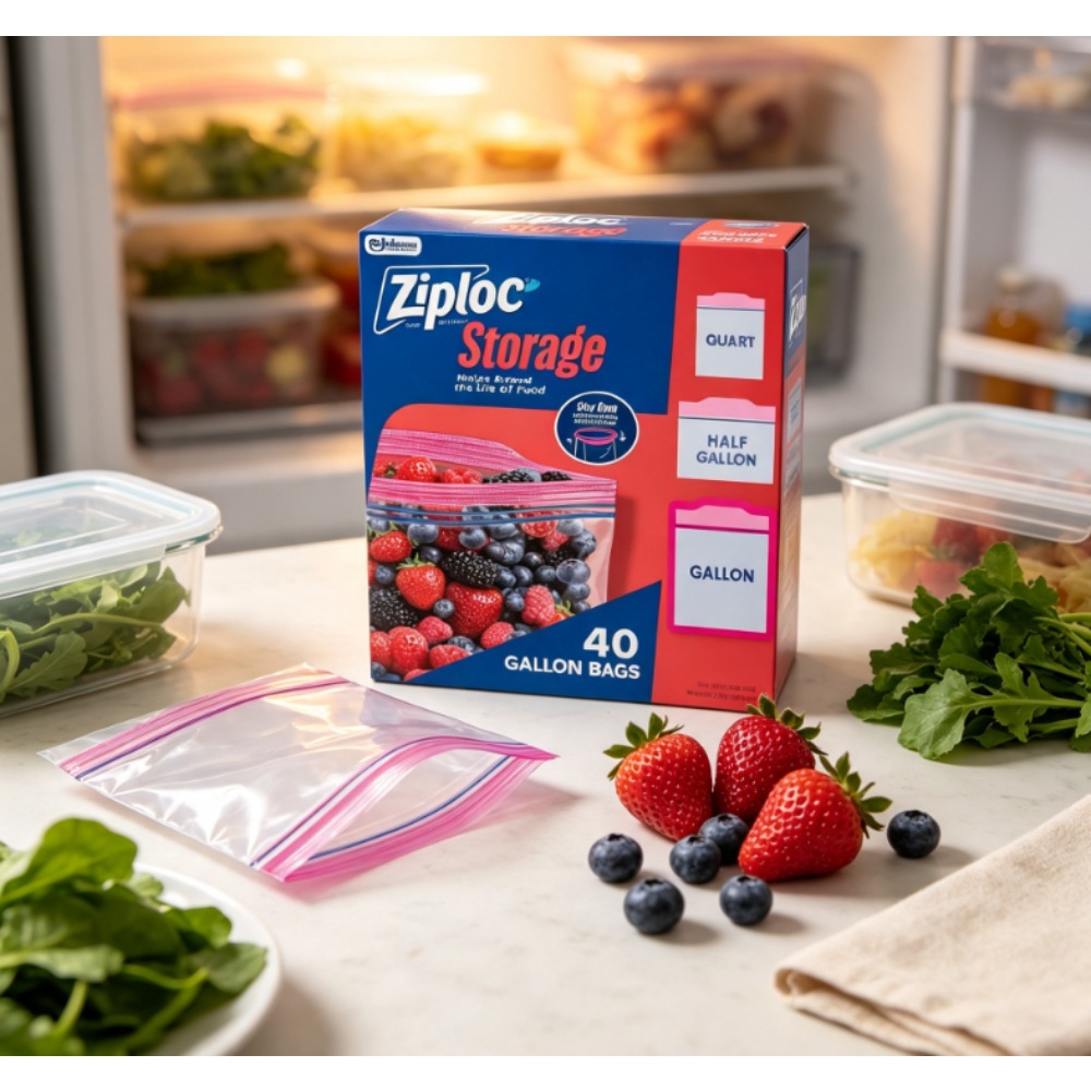 Food Storage Ziploc - Sacs de conservation alimentaire de la