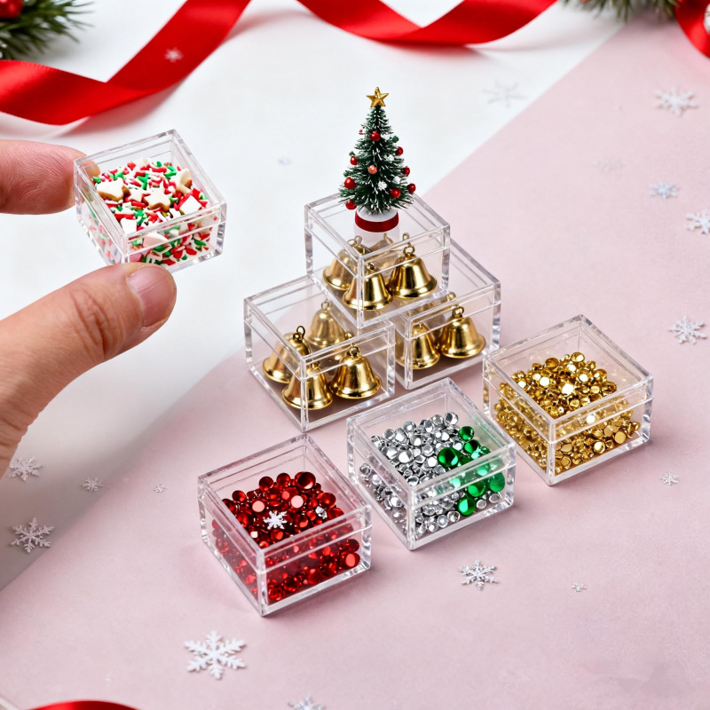 6/12/20 pièces de boîtes trans - Food Storage Acrylic Containers avis et prix