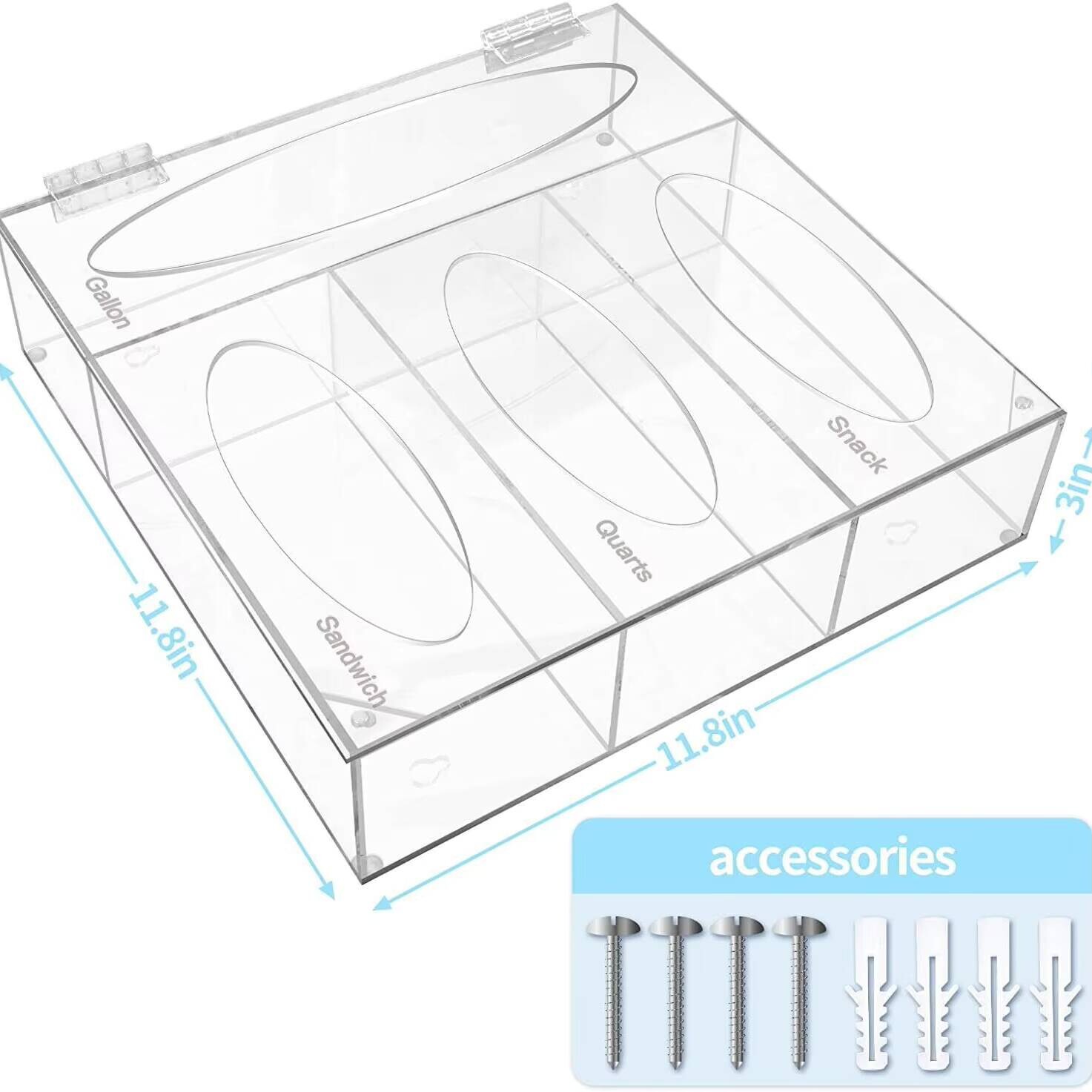 Sac de Rangement Alimentaire e - Food Storage Acrylic Containers avis et prix