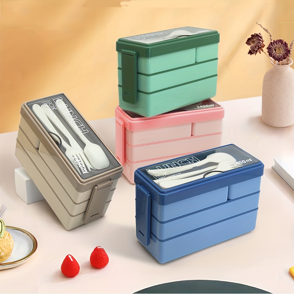 Boîte à lunch Bento de grande  - Food Storage Stackable Containers avis et prix