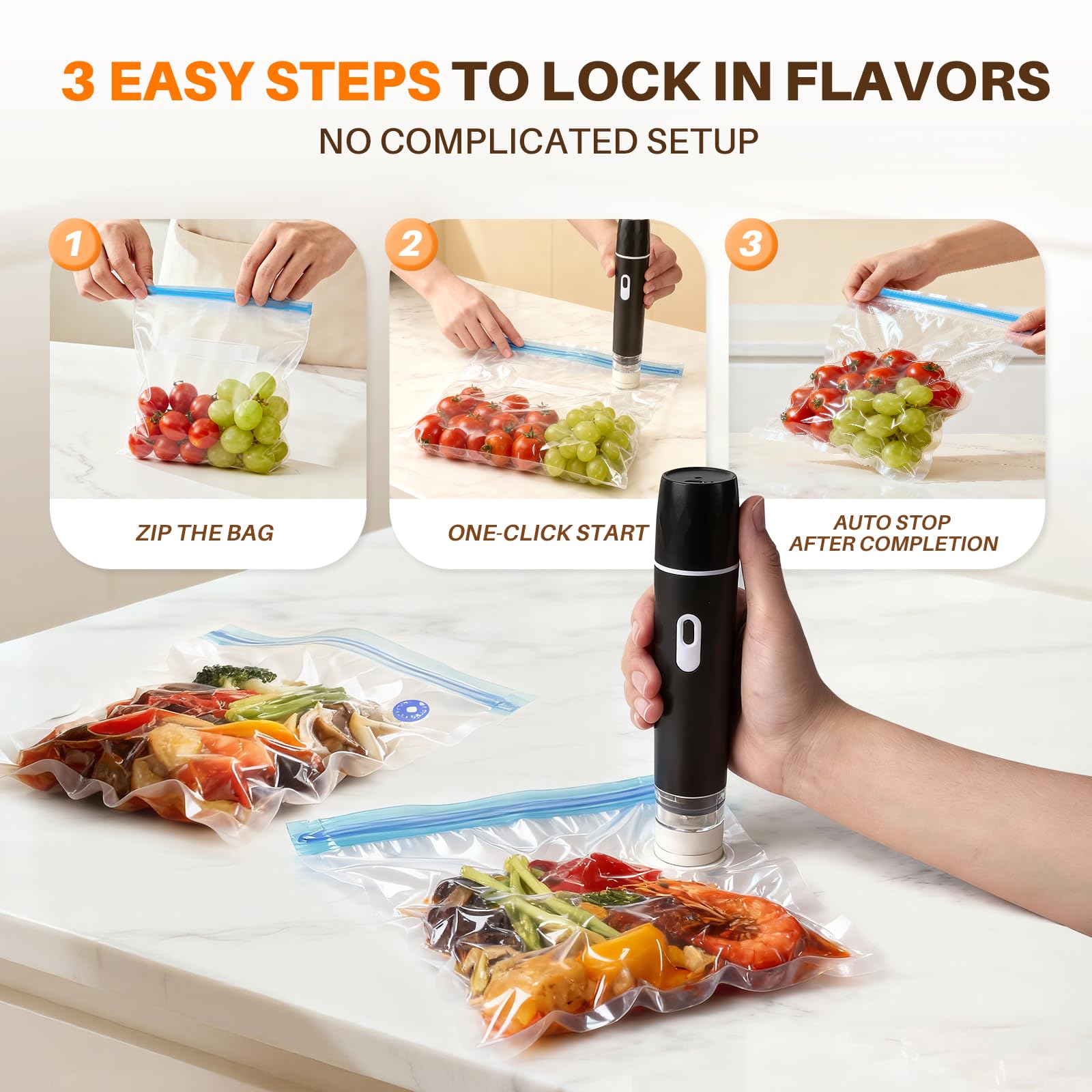 Machine à sceller sous vide al - Food Storage Vacuum Sealer Machine avis et prix