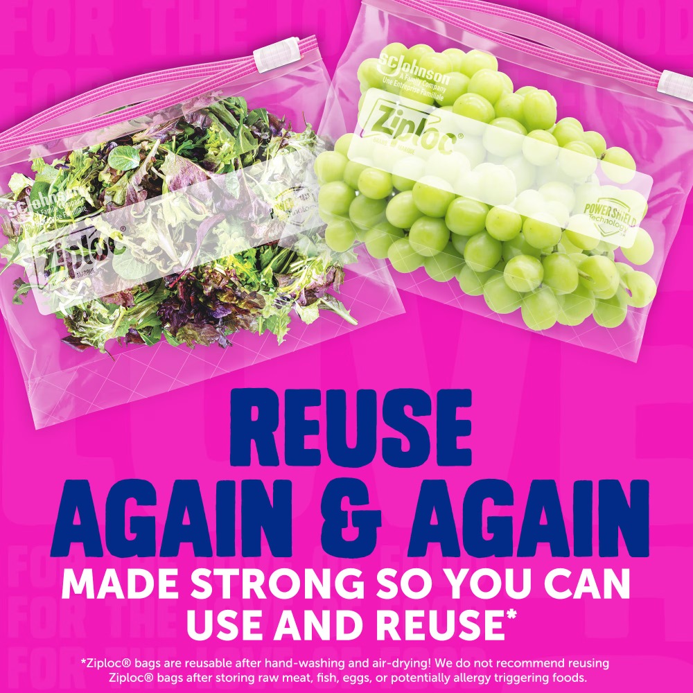 Ziploc ®   Sacs de conservatio - Food Storage Ziploc avis et prix