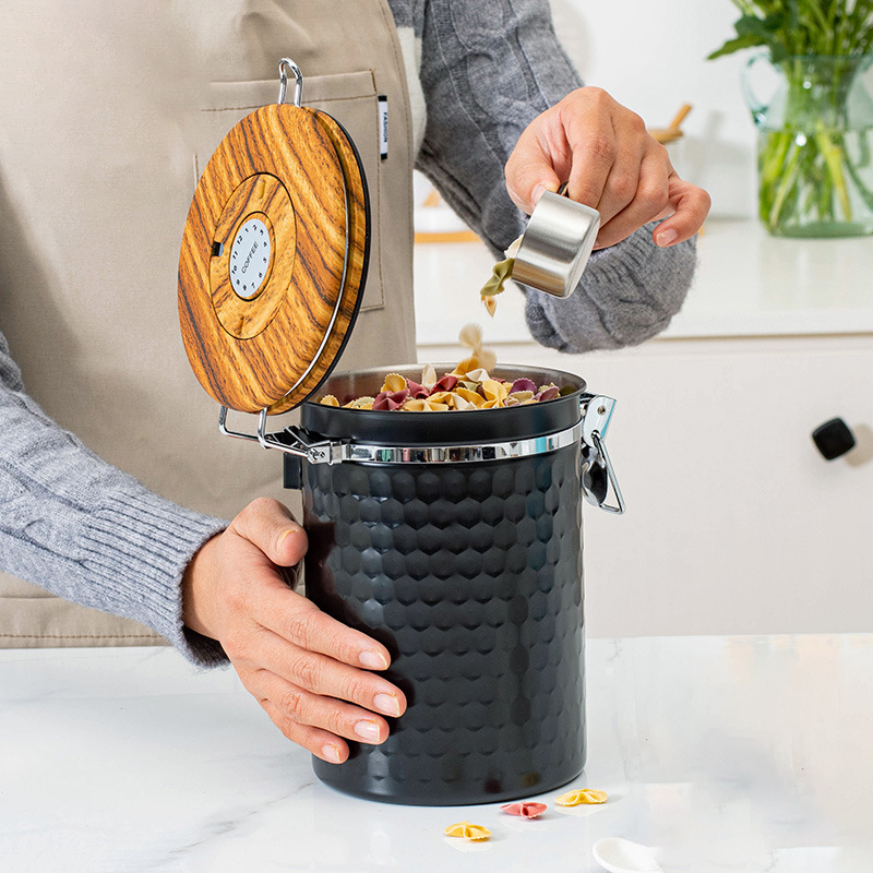 Boîtes à café de cuisine en ac - Food Storage Stainless Steel avis et prix