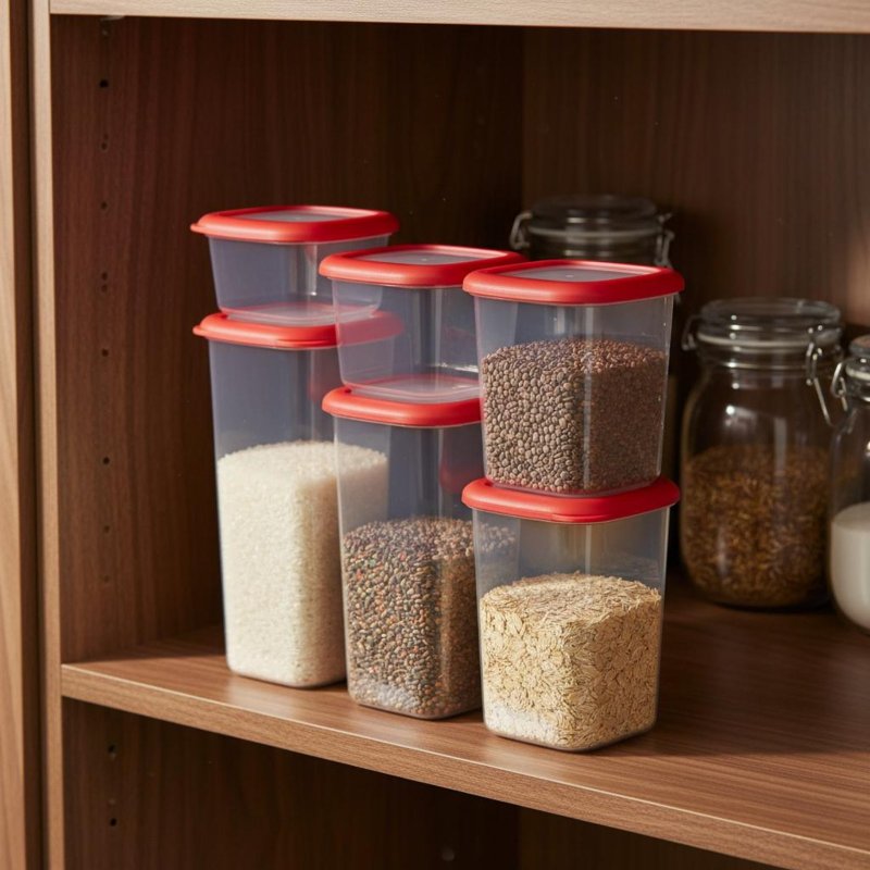 Ensemble de 6 contenants hermé - Food Storage Stackable Containers avis et prix