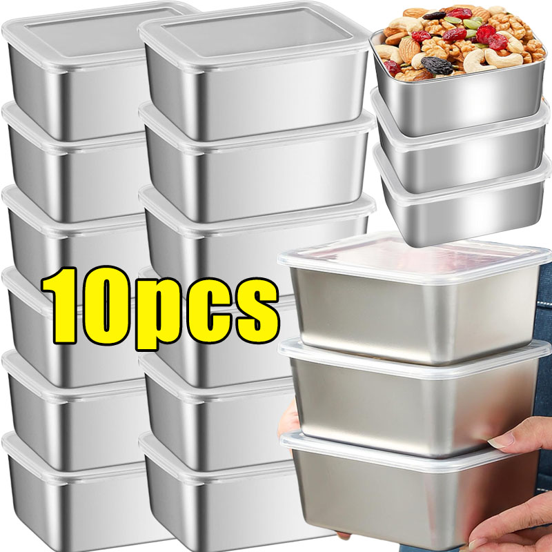 Conteneurs de stockage des ali - Food Storage Metal Box avis et prix