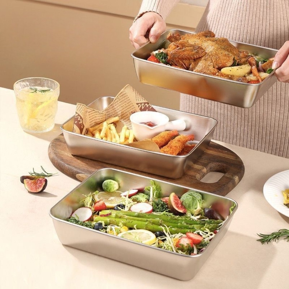Plateau de service en acier in - Food Storage Stainless Steel avis et prix