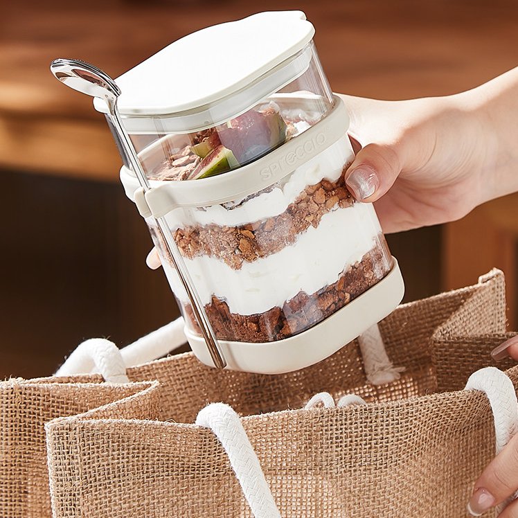 Tasse en verre pour porridge d - Food Storage Yogurt avis et prix