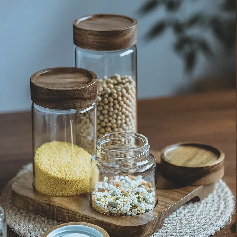 Boîte hermétique en verre avec - Food Storage Jars With Lids avis et prix