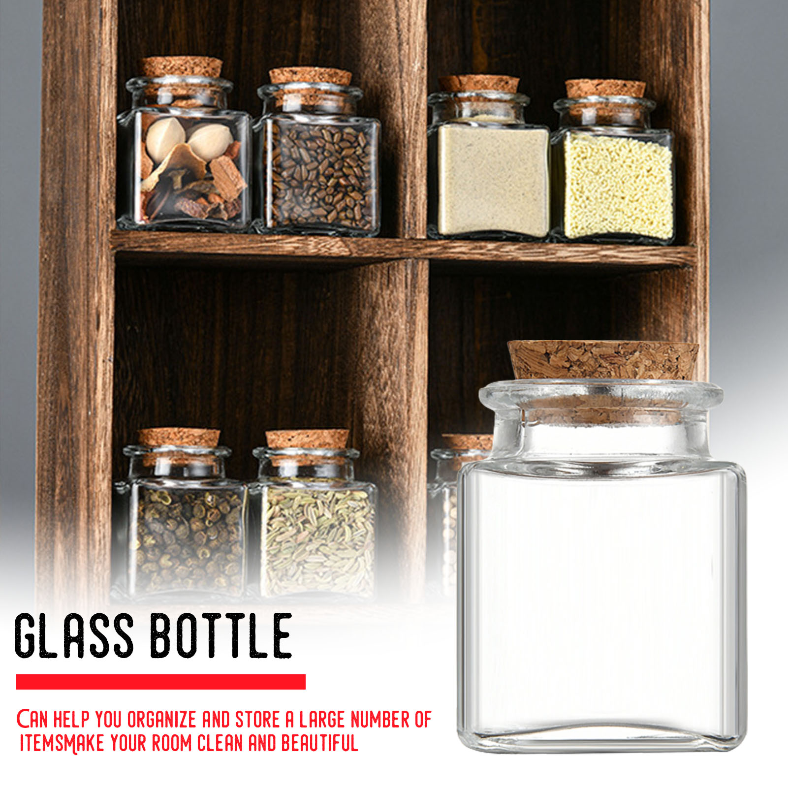 Pots de stockage en verre, org - Food Storage Jars With Lids avis et prix