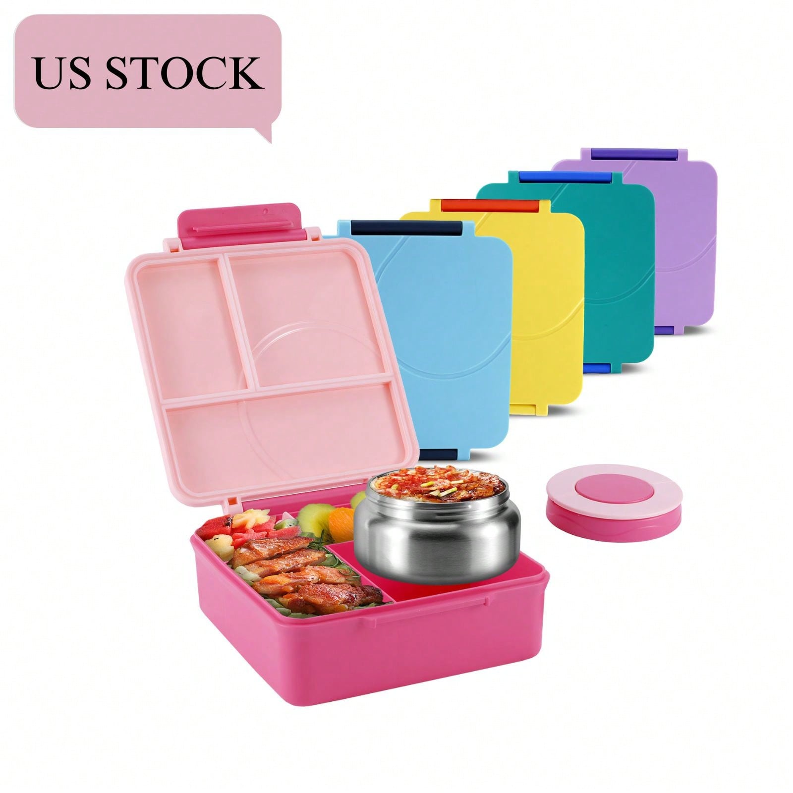 Boîte à lunch bento étanche, m - Food Storage Acrylic Containers avis et prix