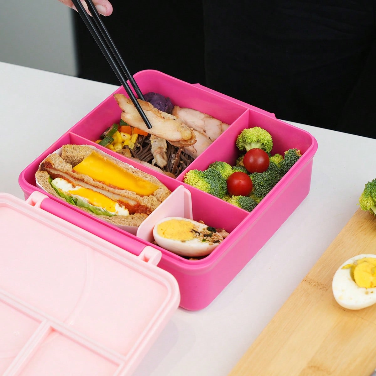 Boîte à lunch bento étanche, m - Food Storage Acrylic Containers avis et prix