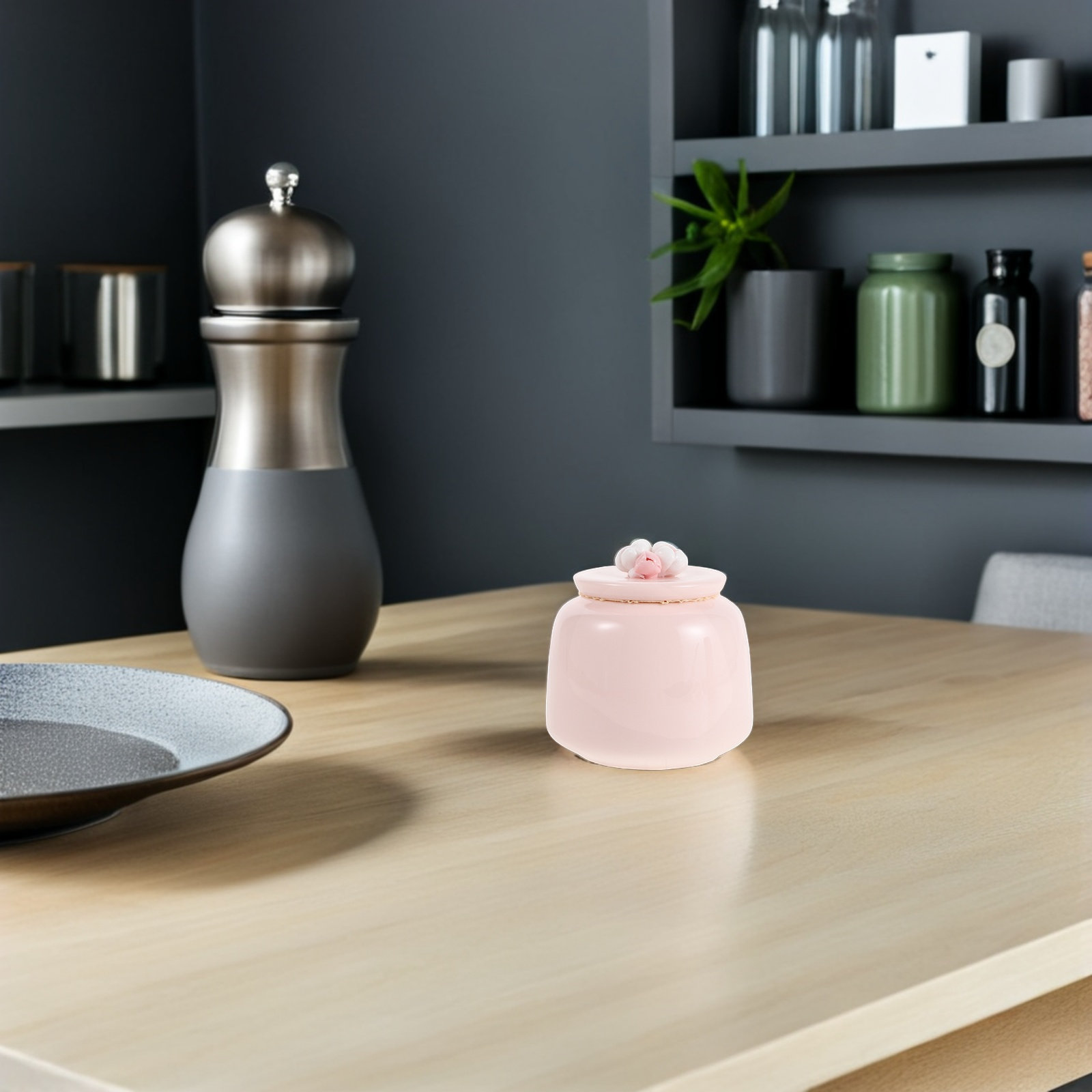 Pot à thé en céramique rose, b - Food Storage Jars With Lids avis et prix