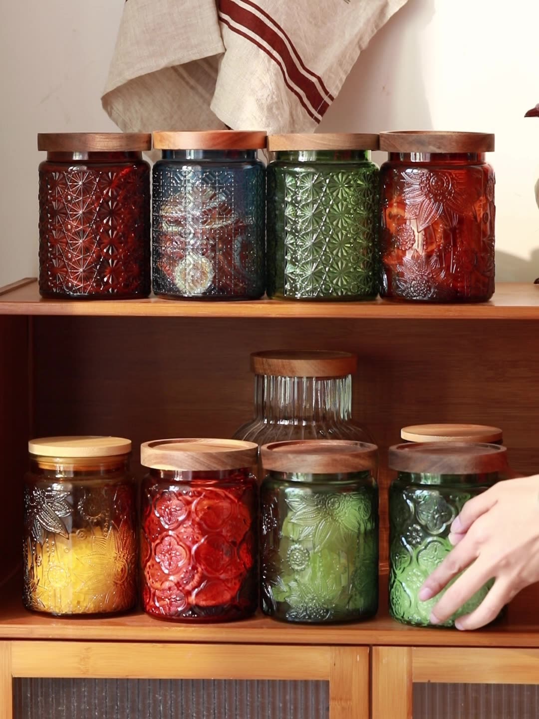 Bocal de rangement en verre vi - Food Storage Jars With Lids avis et prix