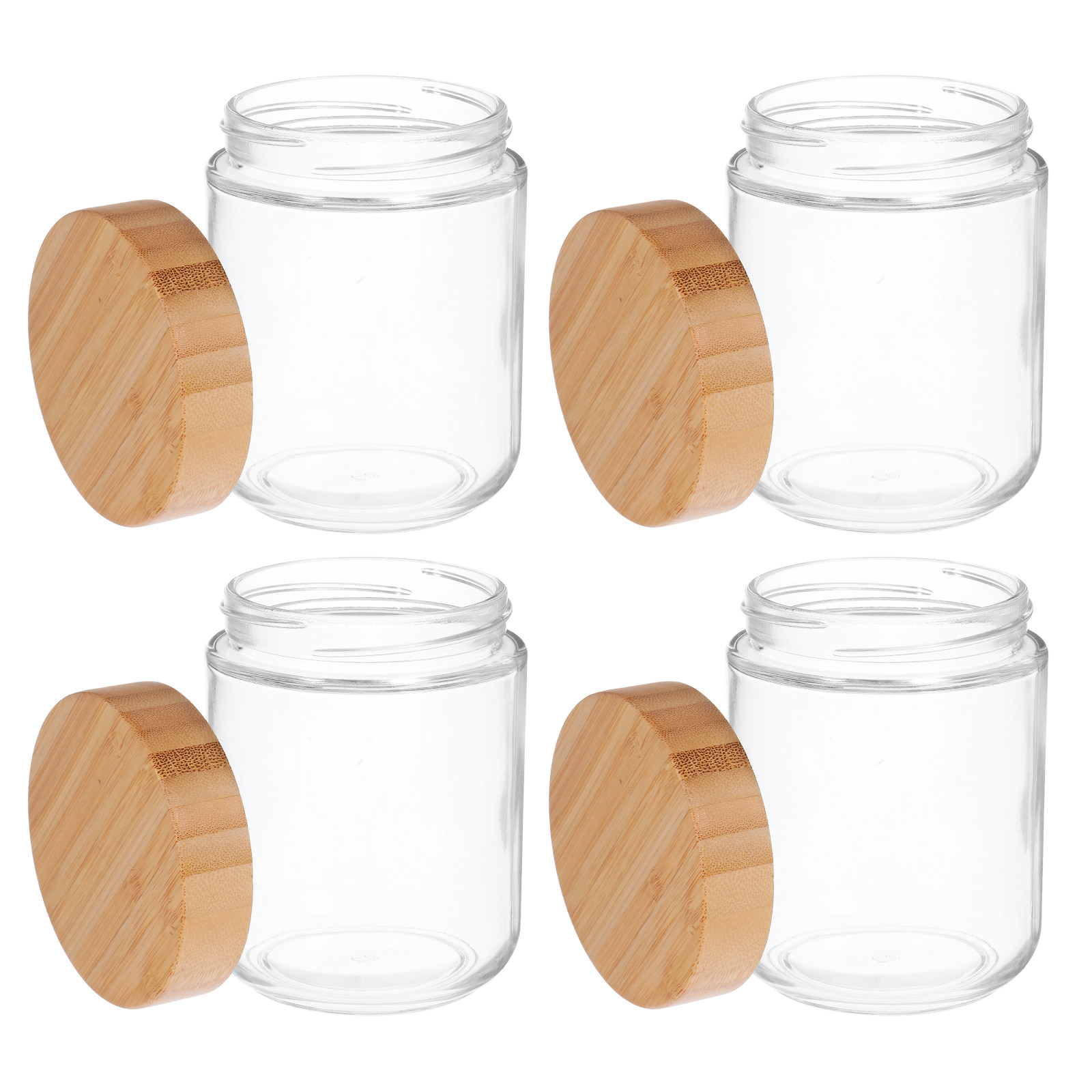4 Pots de Conservation en Verr - Food Storage Jars With Lids avis et prix