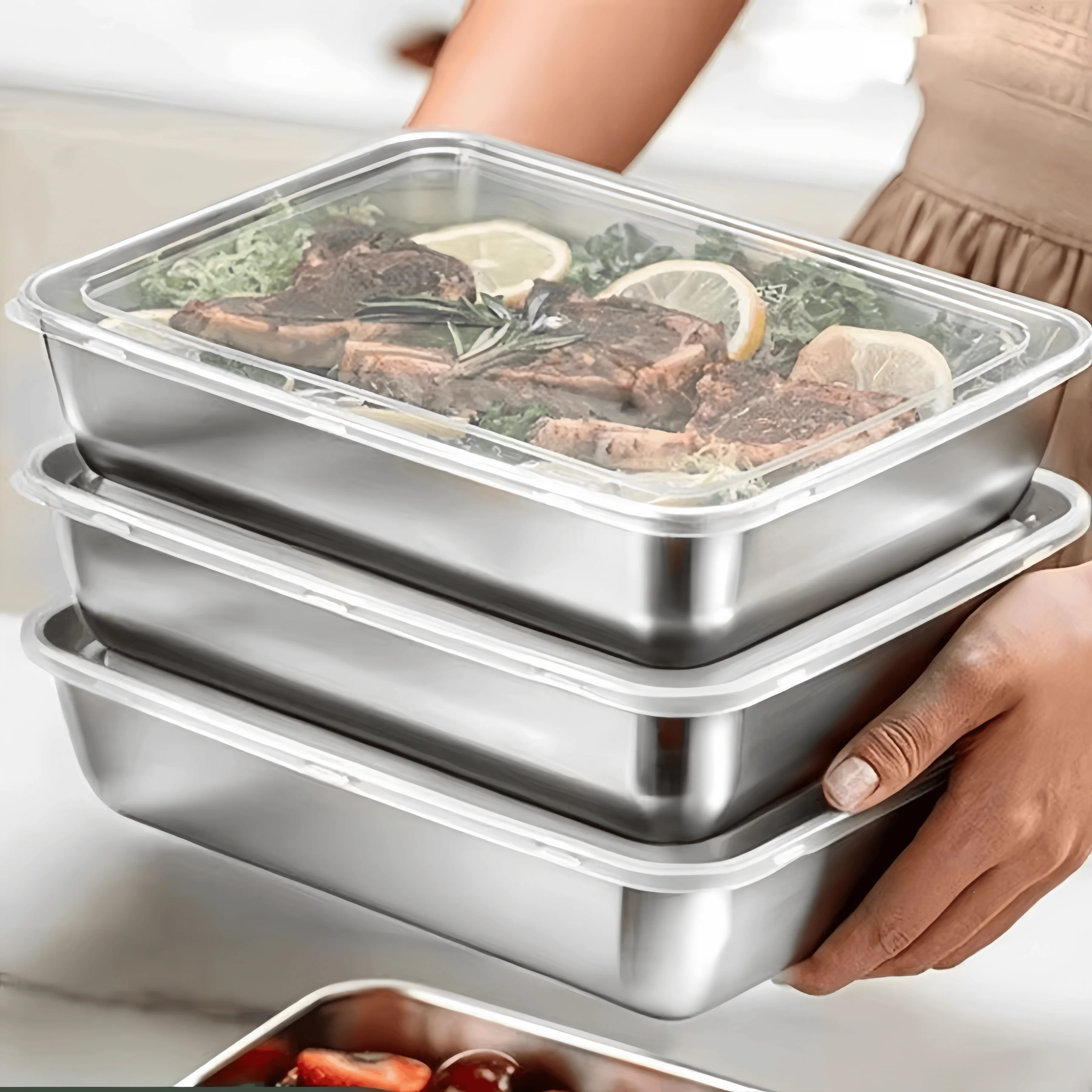Boîte à lunch scellée en acier - Food Storage Stainless Steel avis et prix