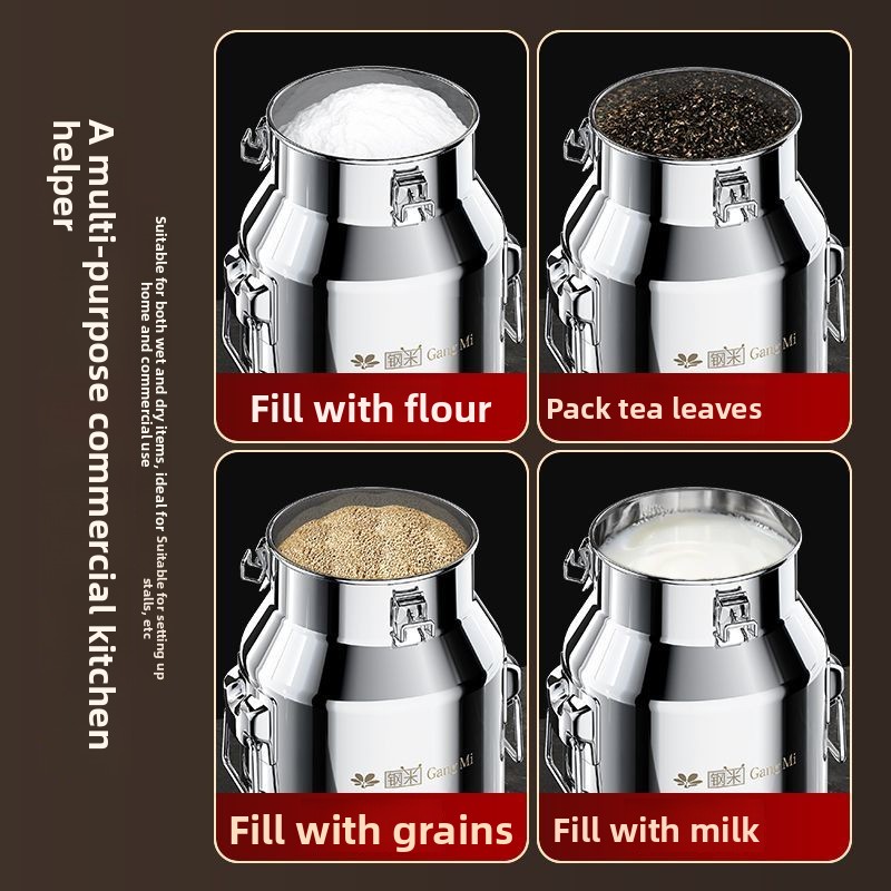 Barils de stockage et de trans - Food Storage Stainless Steel avis et prix